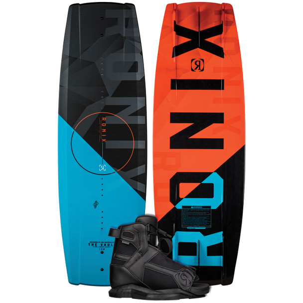 Ronix 2022 Vault w/ Divide Kid's Wakeboard & Bindings Package