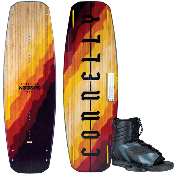 Connelly 2024 Woodro Wakeboard Package w/ Optima Bindings