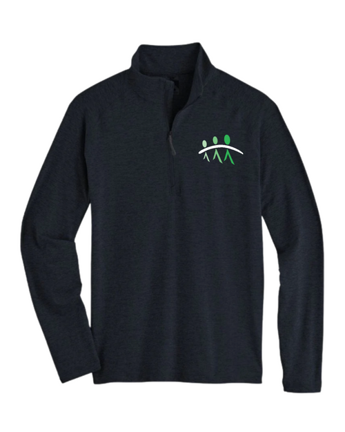 Anderson Logo Storm Creek Moss Quarter Zip Pullover Anderson Logo Storm Creek Moss Quarter Zip Pullover