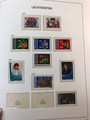 LIECHTENSTEIN – SOLID COLLECTION IN PAIR OF HINGELESS DAVO ALBUMS – 425973