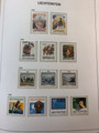 LIECHTENSTEIN – SOLID COLLECTION IN PAIR OF HINGELESS DAVO ALBUMS – 425973