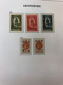 LIECHTENSTEIN – SOLID COLLECTION IN PAIR OF HINGELESS DAVO ALBUMS – 425973