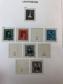 LIECHTENSTEIN – SOLID COLLECTION IN PAIR OF HINGELESS DAVO ALBUMS – 425973