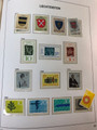 LIECHTENSTEIN – SOLID COLLECTION IN PAIR OF HINGELESS DAVO ALBUMS – 425973