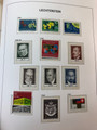 LIECHTENSTEIN – SOLID COLLECTION IN PAIR OF HINGELESS DAVO ALBUMS – 425973