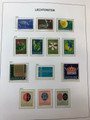 LIECHTENSTEIN – SOLID COLLECTION IN PAIR OF HINGELESS DAVO ALBUMS – 425973
