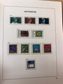LIECHTENSTEIN – SOLID COLLECTION IN PAIR OF HINGELESS DAVO ALBUMS – 425973