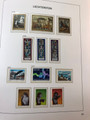 LIECHTENSTEIN – SOLID COLLECTION IN PAIR OF HINGELESS DAVO ALBUMS – 425973