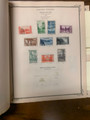 United States stamp collection one large carton five albums first half 20th century mint and used