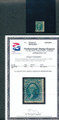 United States 19th century stamps certificates of authenticity premium singles very fine mint original gum