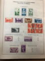 United States stamp collection vintage Dutch album turn of 20th century to 1960s mint and used