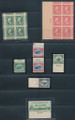 UNITED STATES – Premium Selection, PSE 100J Washington Blocks, NH Early Airmails, Premium Pairs, VF – 426600