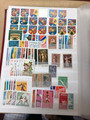 Mint Never Hinged International Stamp Selection 5,000 Different, Six Countries, 1930s to 2000s