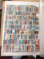 Mint Never Hinged International Stamp Selection 5,000 Different, Six Countries, 1930s to 2000s