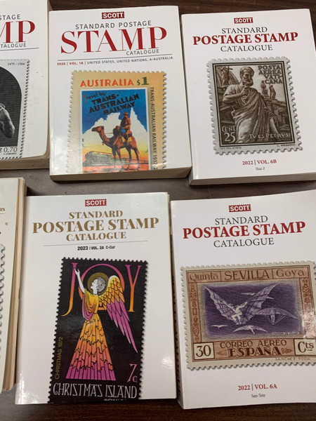 Complete Set of Scott Catalogues A-Z – 426140