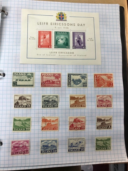 ICELAND AND IRELAND Mint and Used Mostly Iceland – 426065