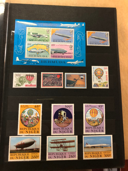 MINT INTERNATIONAL TOPICAL COLLECTION – ZEPPELINS – 426072