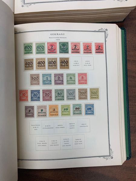 GERMANY AND COLONIES – TWO SCOTT SPECIALTY ALBUMS – 425981