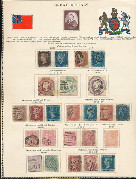 GREAT BRITAIN – HIGH VALUE 19th CENTURY COLLECTION – 426338
