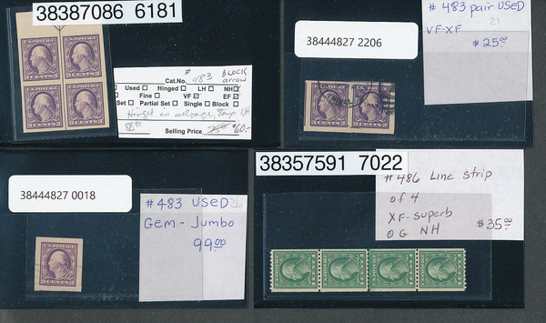 UNITED STATES – PREMIUM SELECTION OF WASHINGTON COILS – 426282