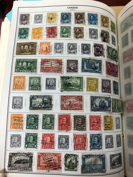 INTERNATIONAL ADEN TO IVORY COAST – 20,000+ Different, Citation Album, Classic Canada, France, Germany, GB, Italy – 426662