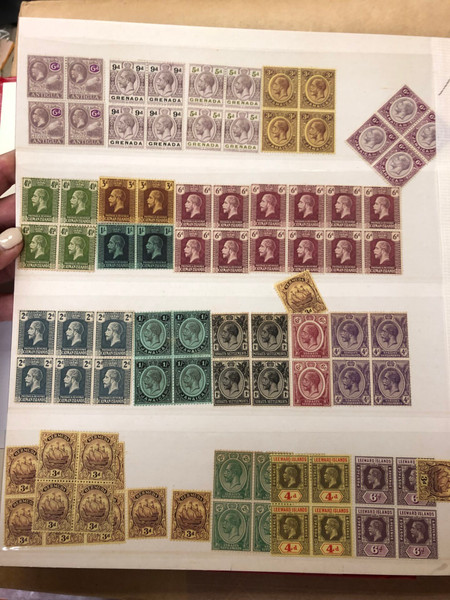 MINT EARLY 20th CENTURY – USA & International, Several Hundred Blocks, Washington/Franklin, King George, South African Triangles – 426689