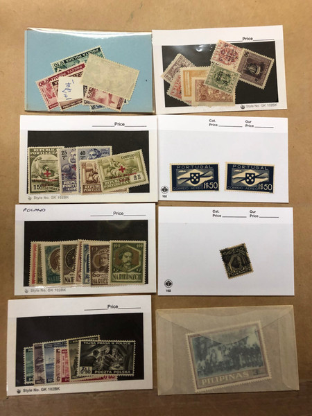 INTERNATIONAL SELECTION – LOVELY DIVERSE GROUPING OF THOUSANDS ON COUNTER STOCK CARDS – 425420