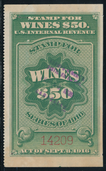 UNITED STATES RE107c, pin holes from staples, VERY FINE - 424766