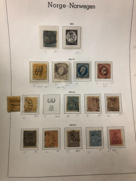 NORWAY – MID-19th CENTURY TO 1960s - 424069