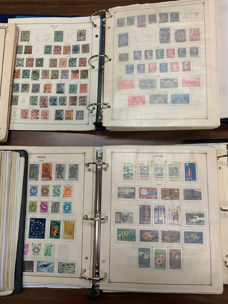 GROUPING OF NATIONAL COLLECTIONS – 29 Volumes, Close to 100,000 Stamps, Five Cartons, European and Commonwealth – 426370