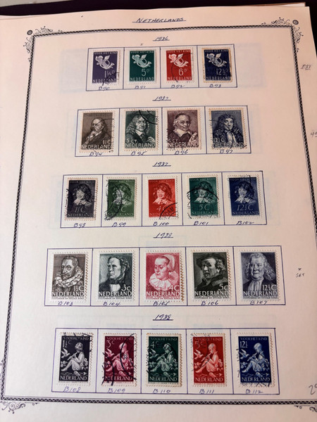 NETHERLANDS - Mint and Used Collection, 1934-1984, with Rembrandt Semi-Postal Set - 9001315