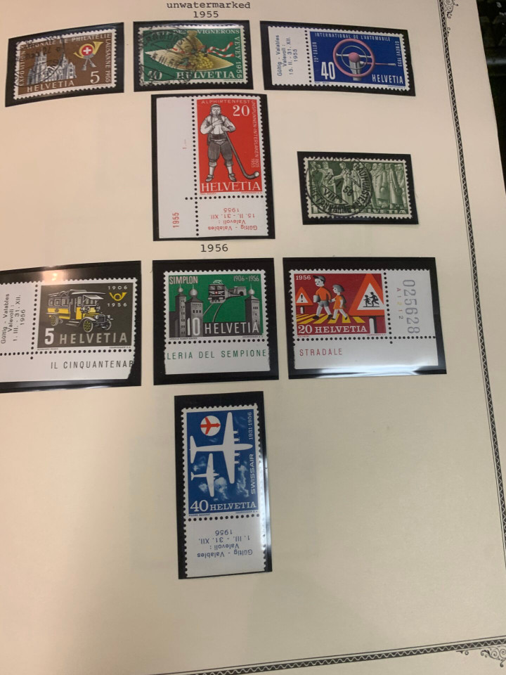 SWITZERLAND – COLLECTION IN A PAIR OF SCOTT SPECIALTY ALBUMS – 426029