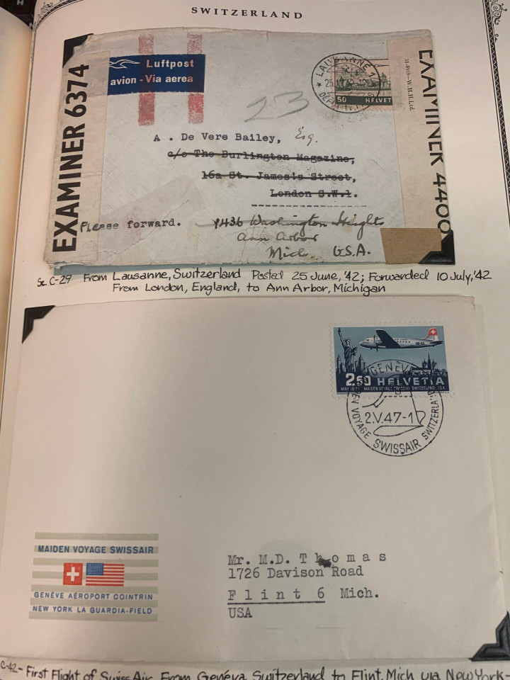 SWITZERLAND – COLLECTION IN A PAIR OF SCOTT SPECIALTY ALBUMS – 426029