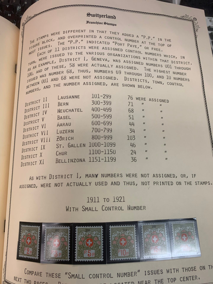 SWITZERLAND – COLLECTION IN A PAIR OF SCOTT SPECIALTY ALBUMS – 426029