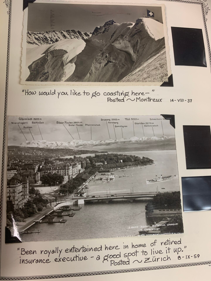 SWITZERLAND – COLLECTION IN A PAIR OF SCOTT SPECIALTY ALBUMS – 426029