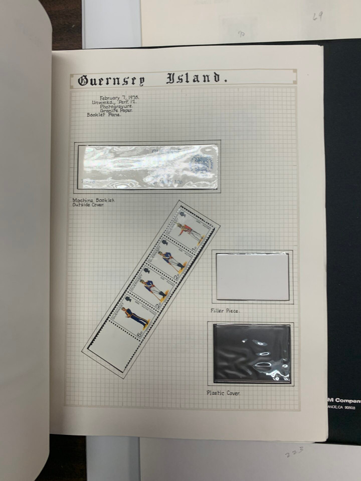 Jersey Island Stamps Modern Mint Collection, Dozens of Booklets and Sheets, Into 1980s