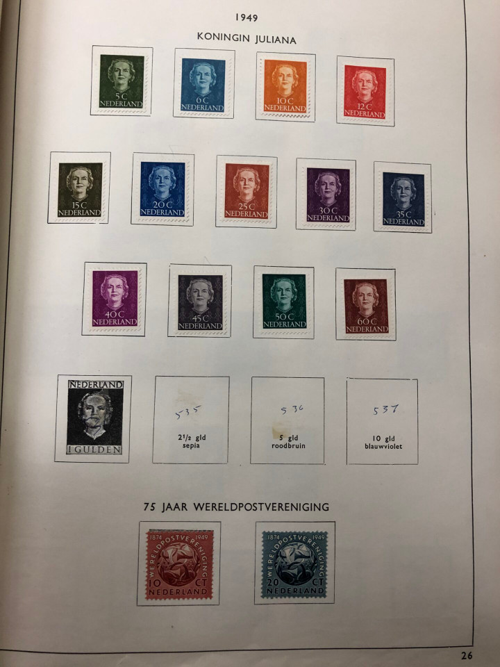 NETHERLANDS – MINT/USED 2 IN 1 COLLECTIONS – 426021