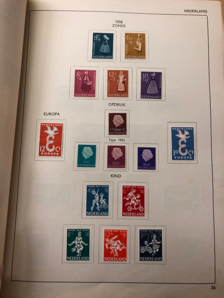 NETHERLANDS – MINT/USED 2 IN 1 COLLECTIONS – 426021