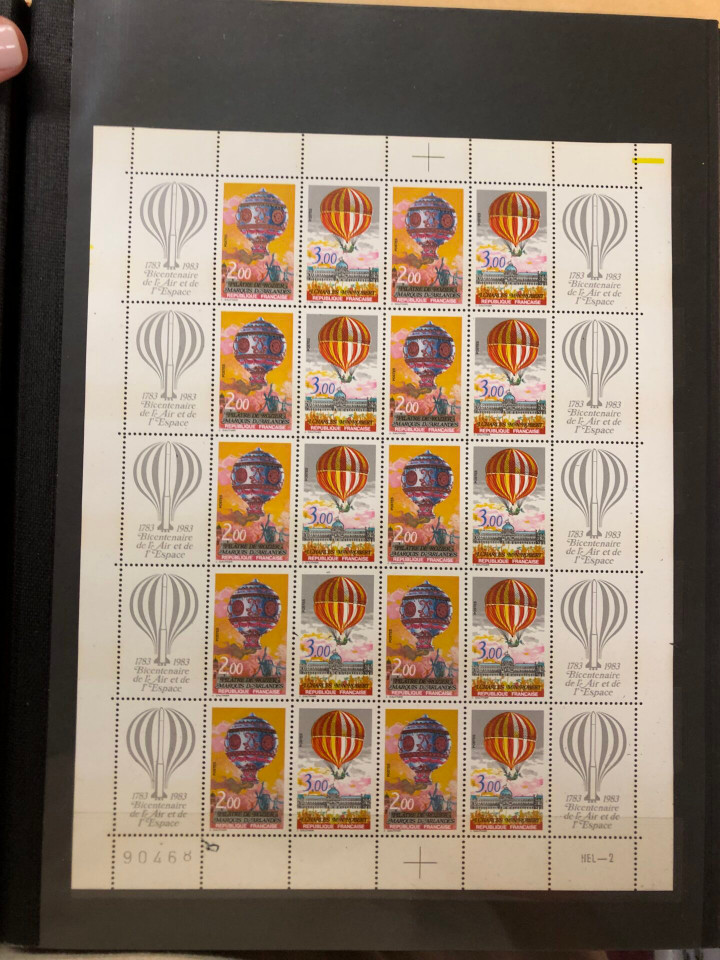 MINT INTERNATIONAL TOPICAL COLLECTION – ZEPPELINS – 426072