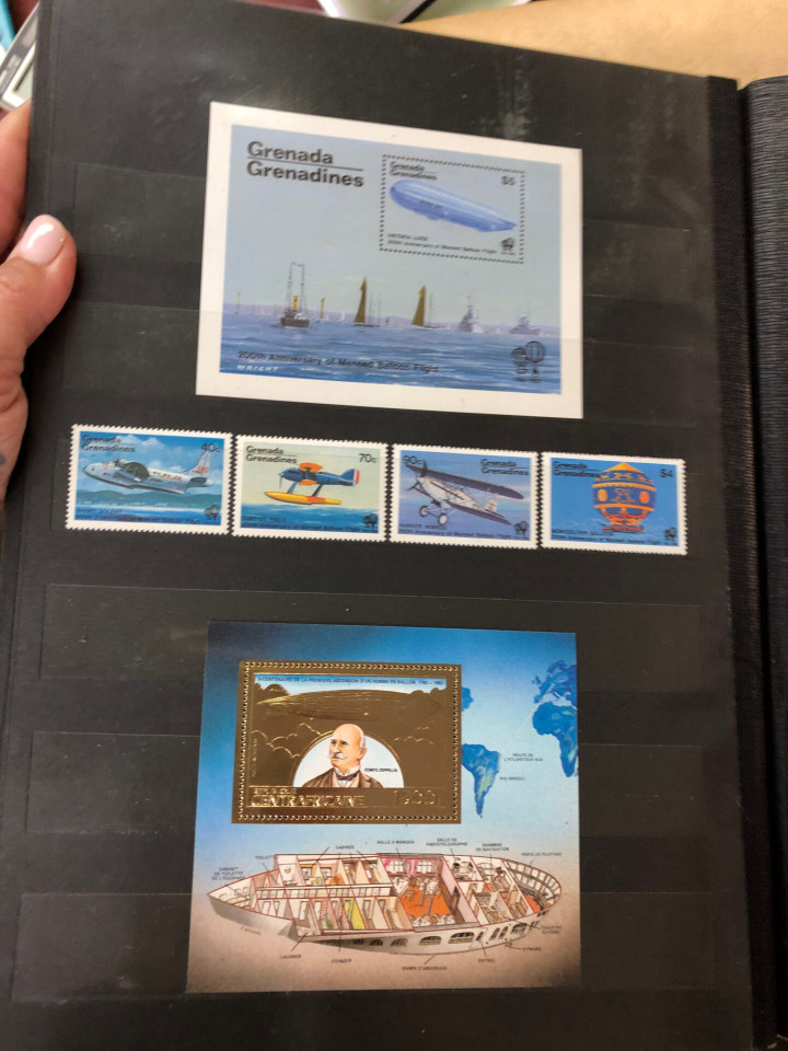 MINT INTERNATIONAL TOPICAL COLLECTION – ZEPPELINS – 426072