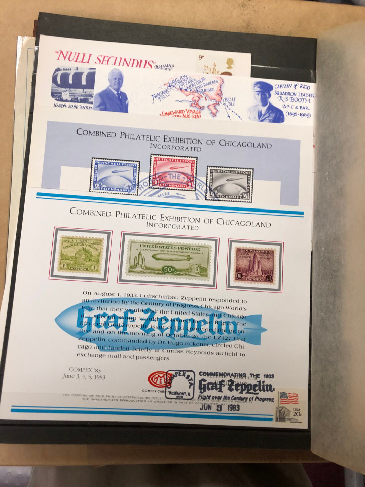 MINT INTERNATIONAL TOPICAL COLLECTION – ZEPPELINS – 426072