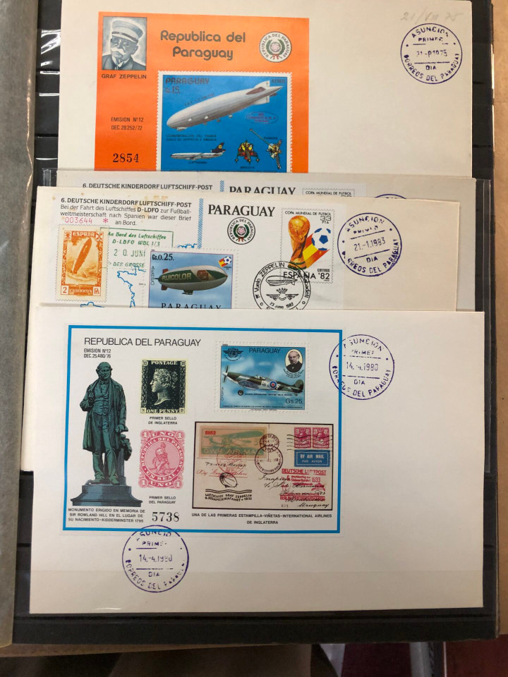 MINT INTERNATIONAL TOPICAL COLLECTION – ZEPPELINS – 426072