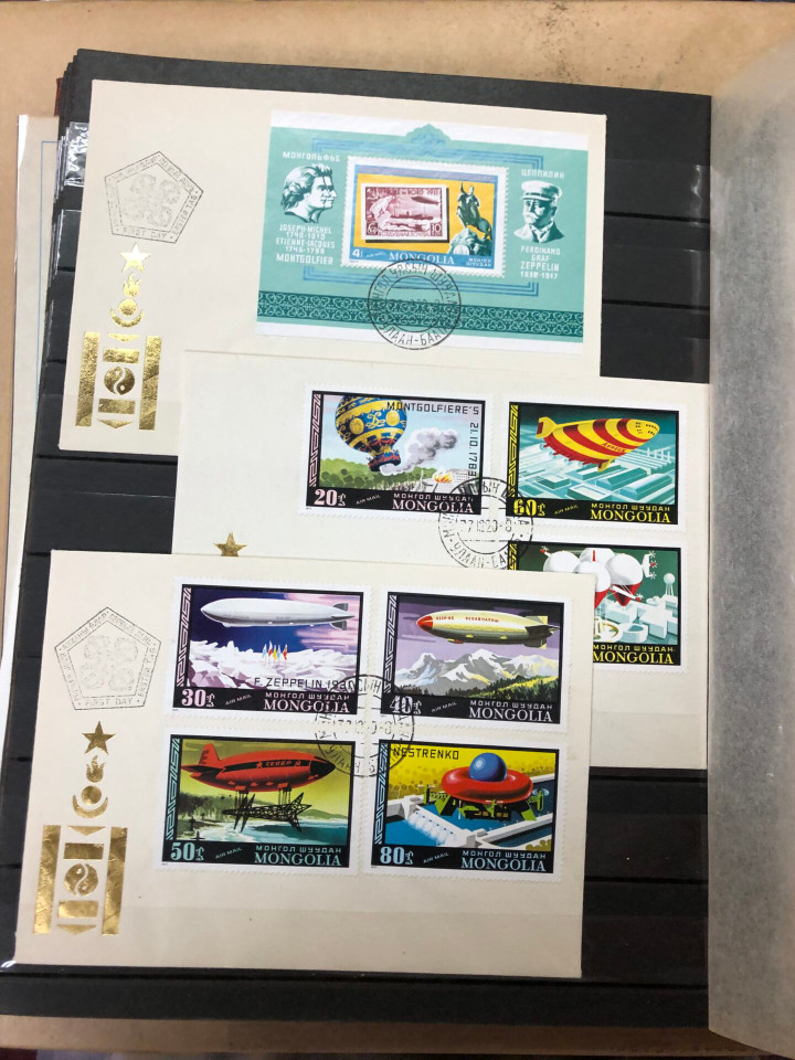 MINT INTERNATIONAL TOPICAL COLLECTION – ZEPPELINS – 426072