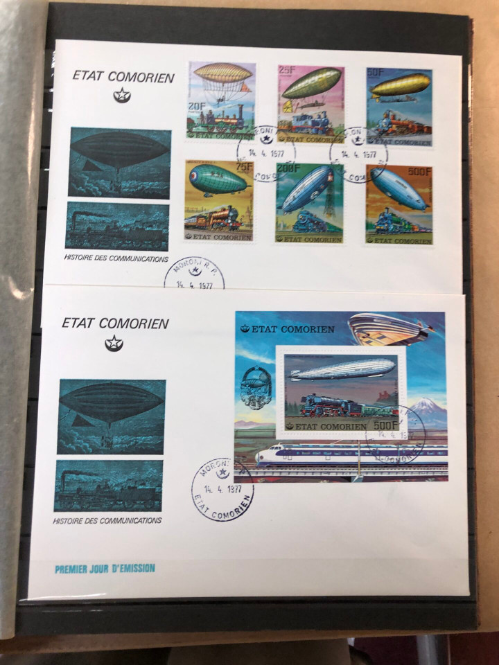 MINT INTERNATIONAL TOPICAL COLLECTION – ZEPPELINS – 426072