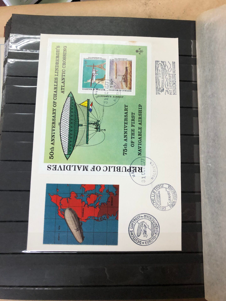 MINT INTERNATIONAL TOPICAL COLLECTION – ZEPPELINS – 426072