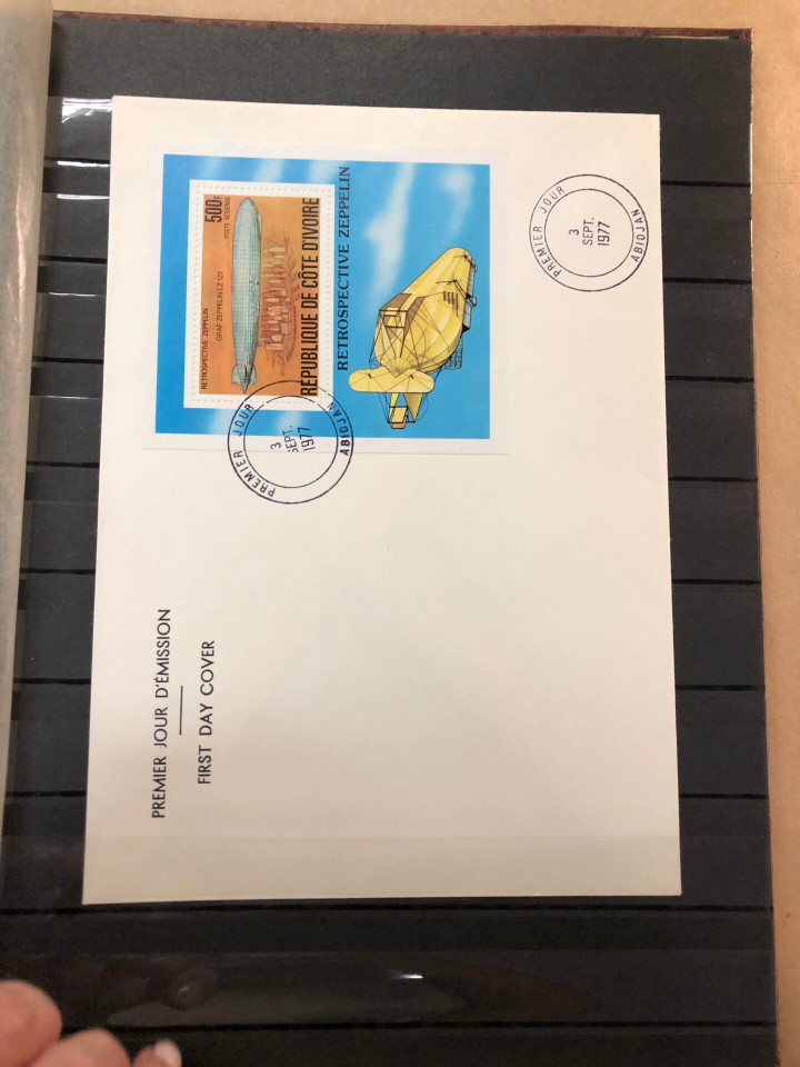 MINT INTERNATIONAL TOPICAL COLLECTION – ZEPPELINS – 426072