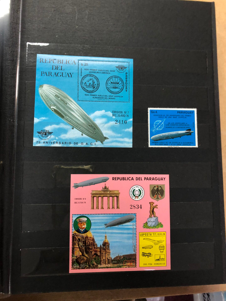 MINT INTERNATIONAL TOPICAL COLLECTION – ZEPPELINS – 426072