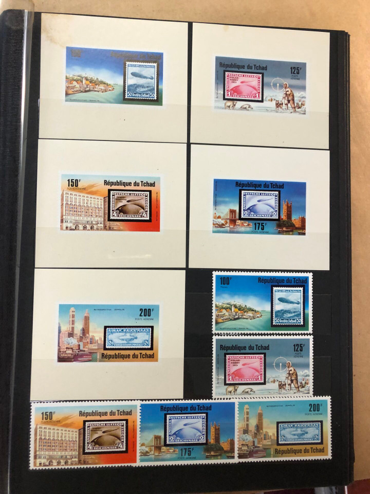 MINT INTERNATIONAL TOPICAL COLLECTION – ZEPPELINS – 426072