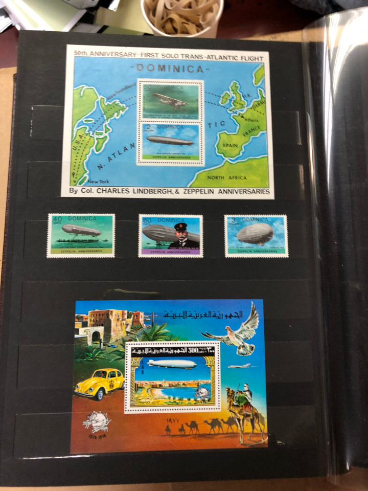 MINT INTERNATIONAL TOPICAL COLLECTION – ZEPPELINS – 426072