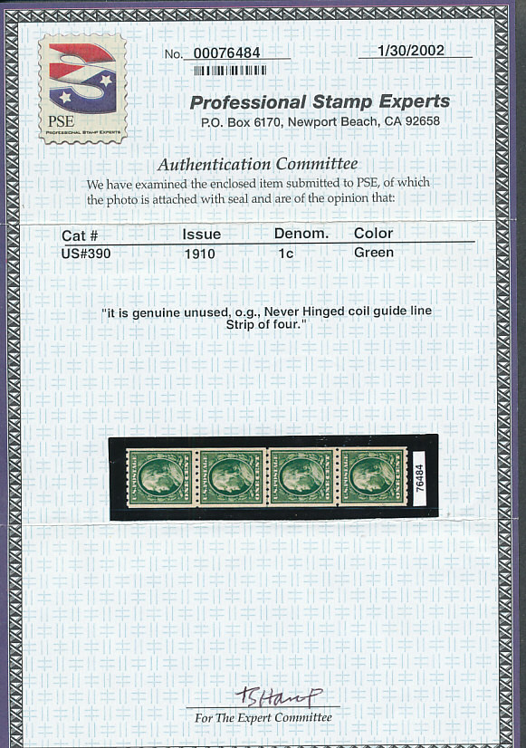 United States (390), Line Pair, XF-SU, og, NH - 426009